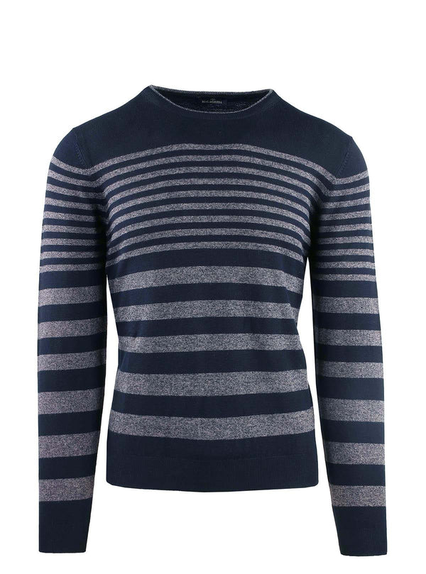 COLLO A RONDO LARGHE E PICCOLE STRISCE