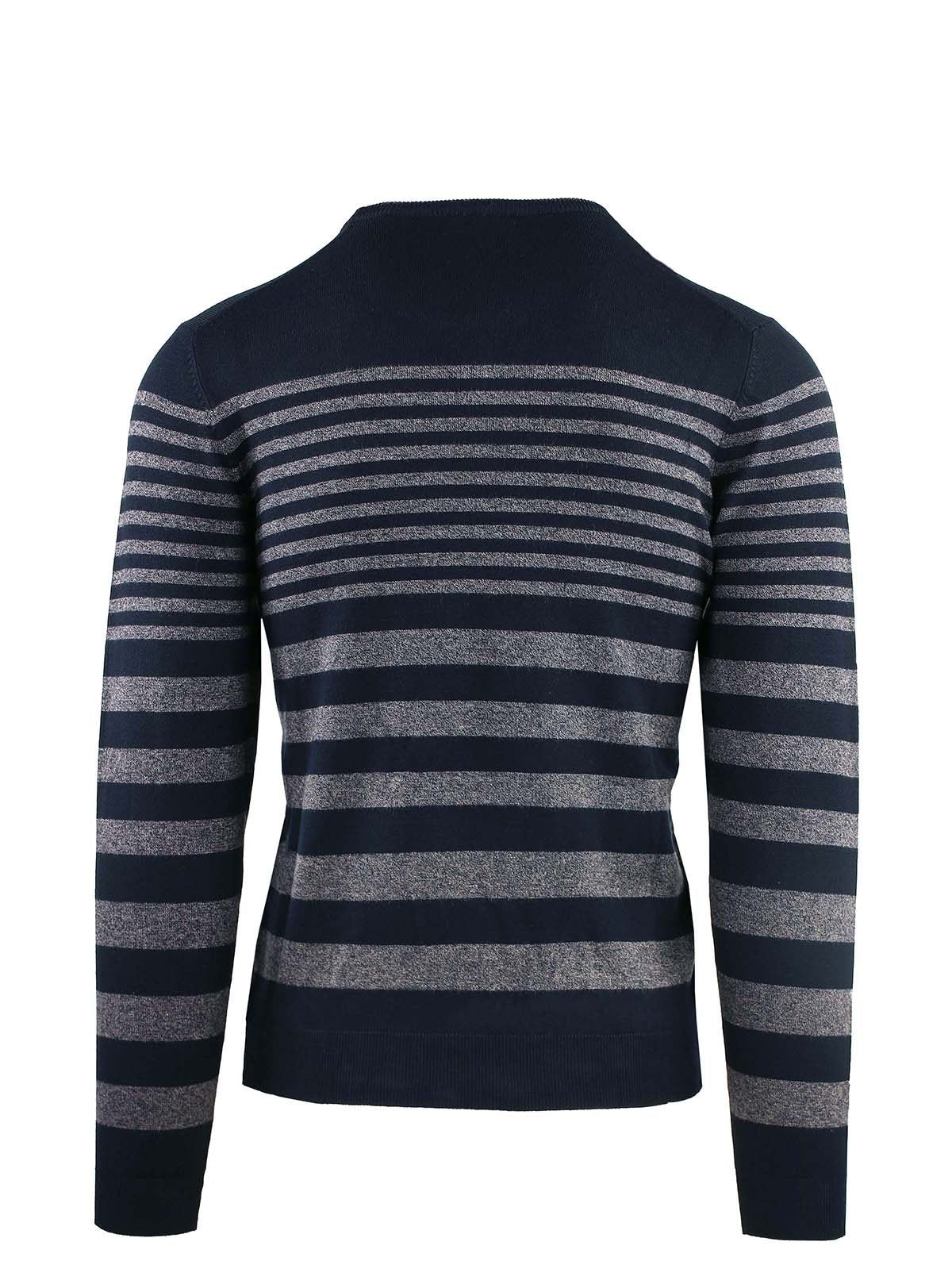 COLLO A RONDO LARGHE E PICCOLE STRISCE