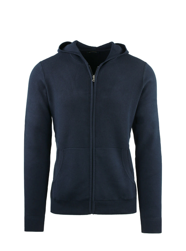 HOODED SWEATER WITH FLEECE EFFECT