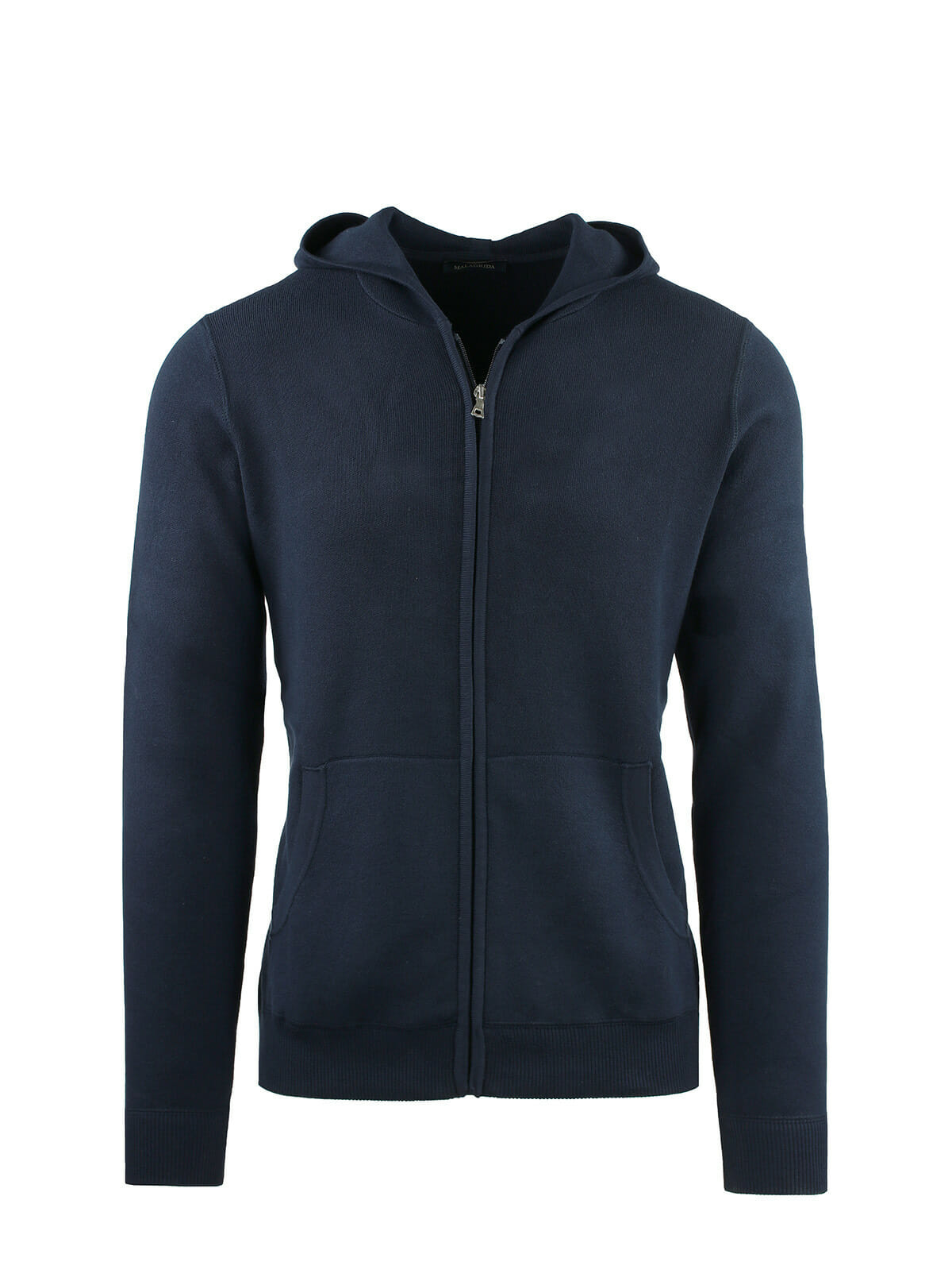 MAGLIONE CON CAPPUCCIO E EFFETTO FLEECE