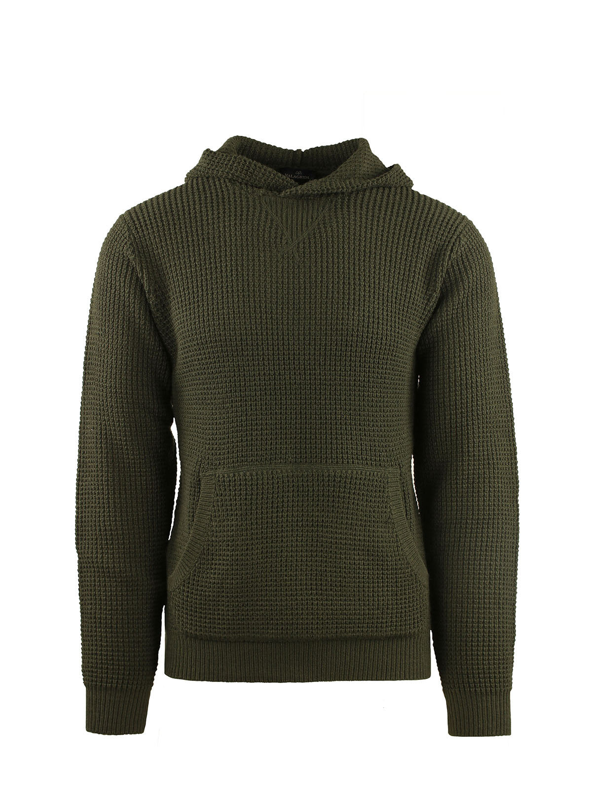 HOODED SWEATER WITH CORN PATTERN