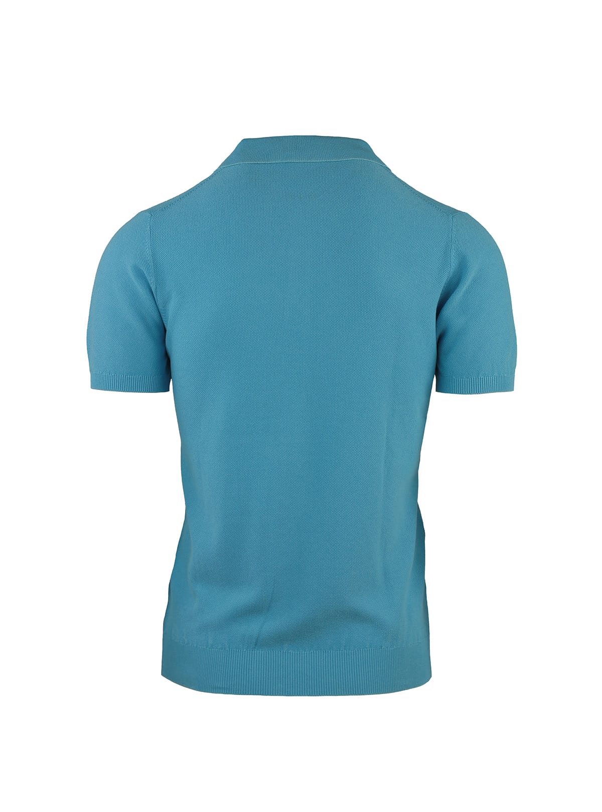 SHORT SLEEVE RICE STITCH POLO