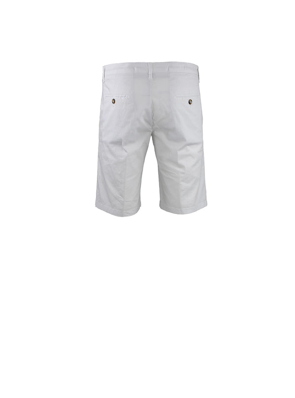 GESTREEPT TONE-ON-TONE STOF BERMUDA