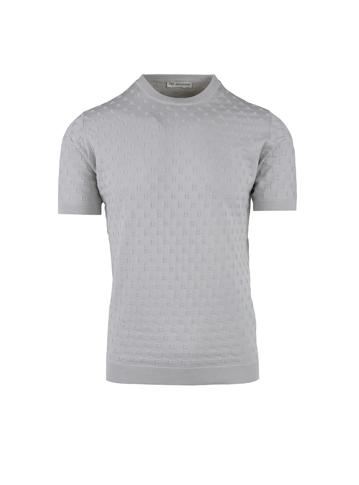 CREW NECK SHORT SLEEVE CHECKED WORKING