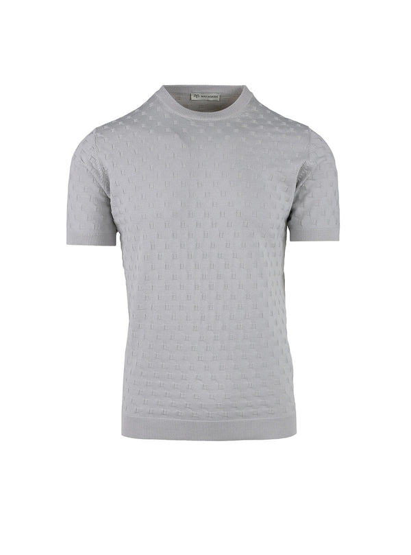 CREW NECK SHORT SLEEVE CHECKED WORKING