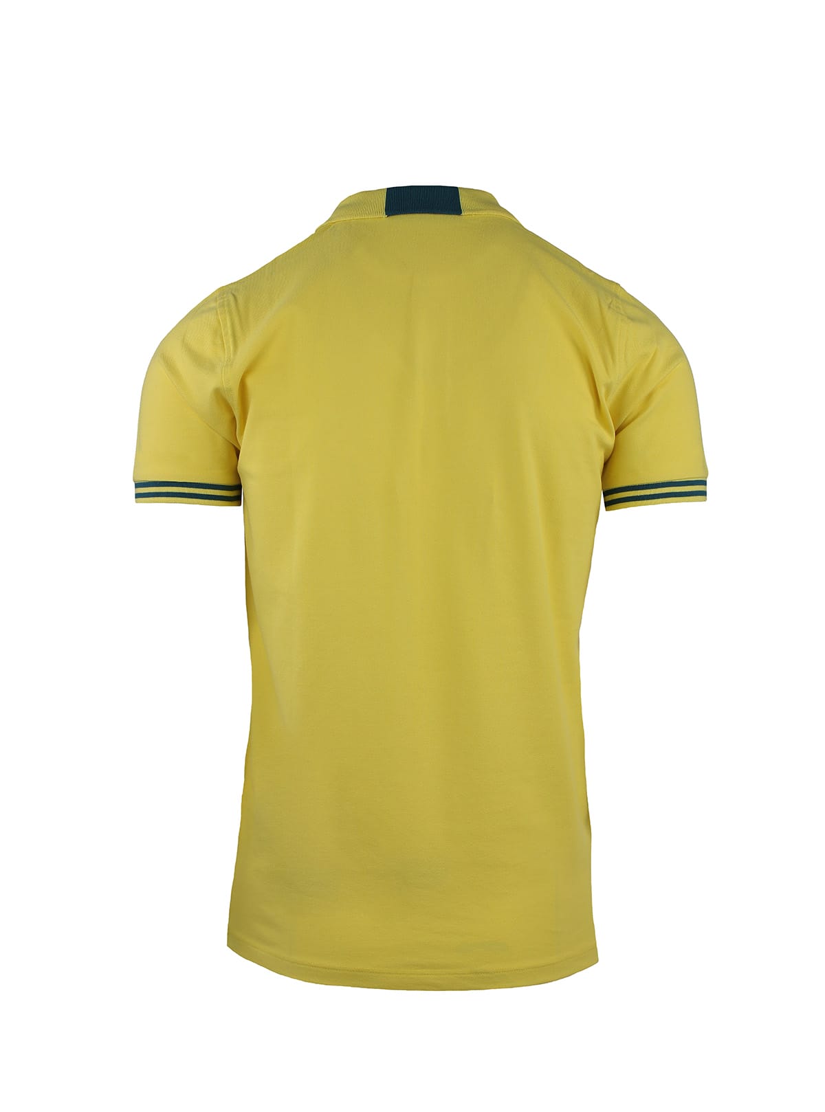 KORTE MOUW PIQUET POLO MET CONTRASTEREN INSERT OP DE KRAAG