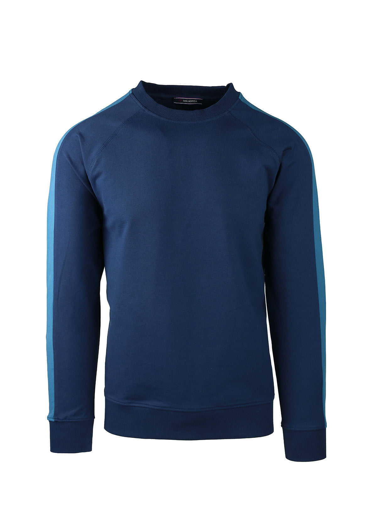 CREW NECK SWEATSHIRT WITH RAGLAN SLEEVES
