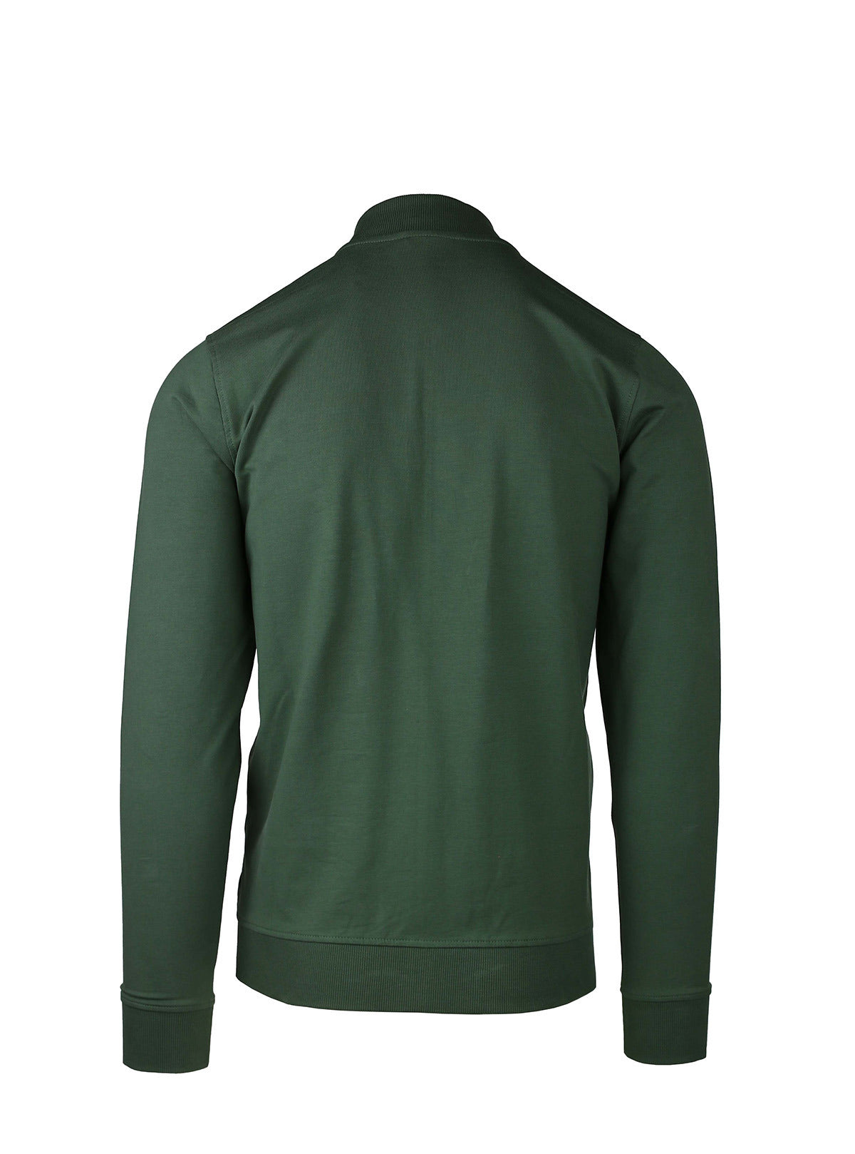 BOMBER COLLAR FULL ZIP COATED JACKET