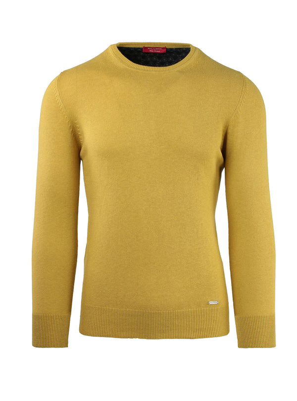 MAGLIA A COLLO ALTO CON MEZZO LUNA