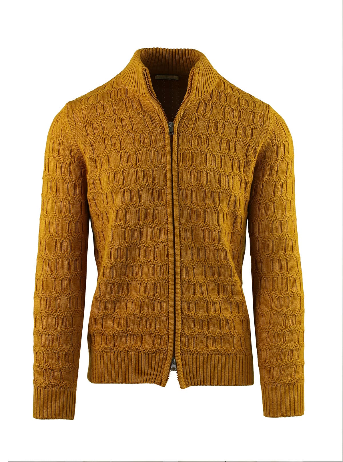 FULL ZIP GEOMETRIC WORK