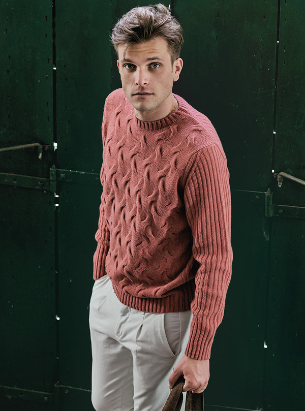 DIAGONAL TWILL TROUSERS