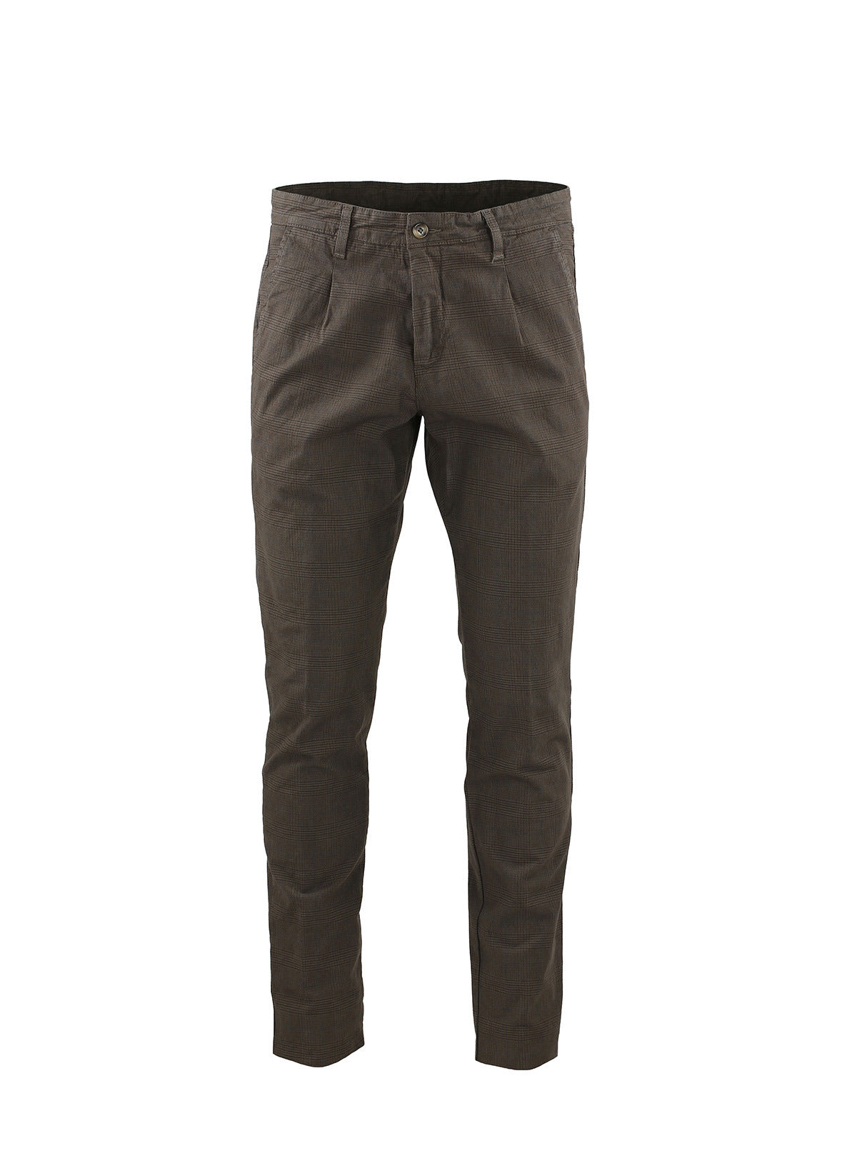 PRINCE OF WALES FABRIC PANTS