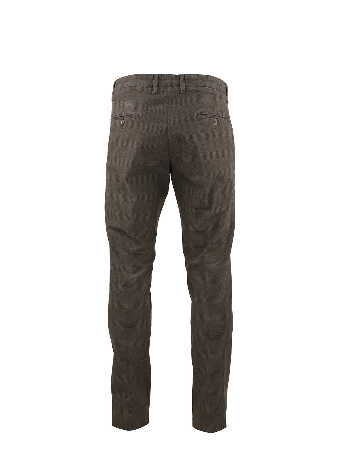 PRINCE OF WALES FABRIC PANTS