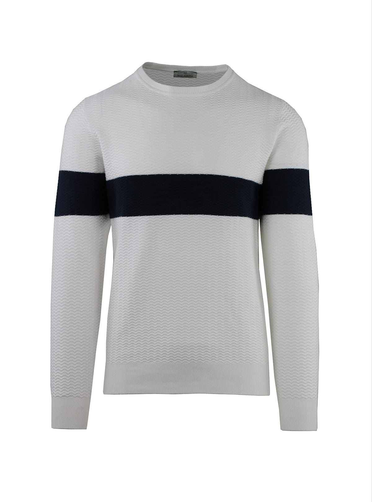 CREW NECK CONTRAST BAND