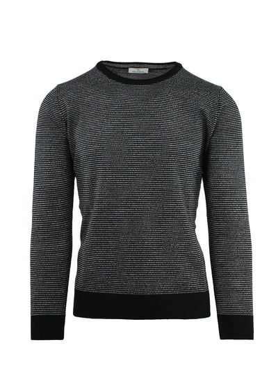STRIPED CREW NECK