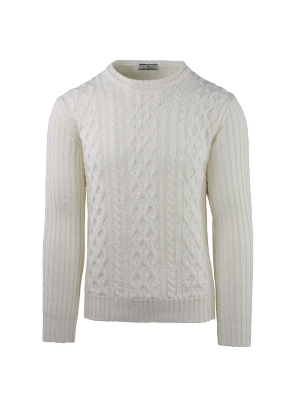 BRAIDED CREW NECK
