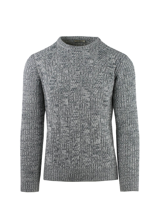 Ribbed Crew Neck