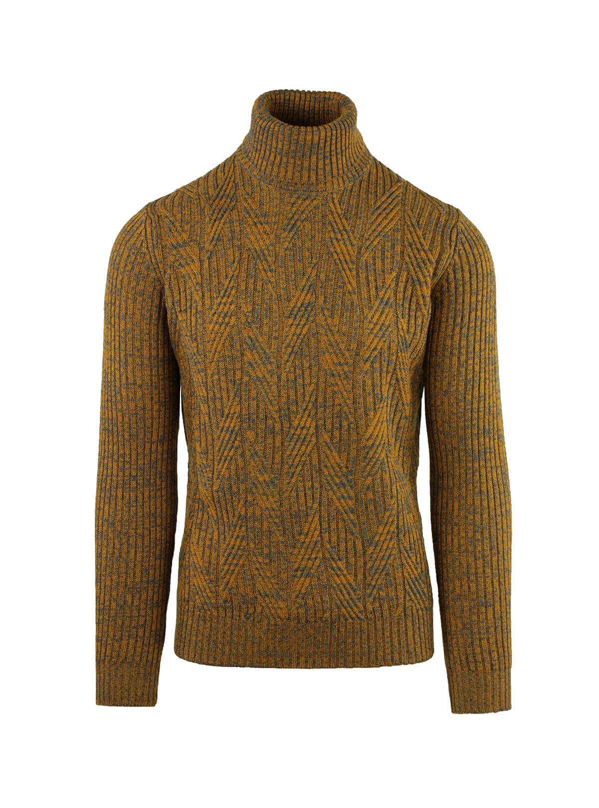RIBBED TURTLENECK