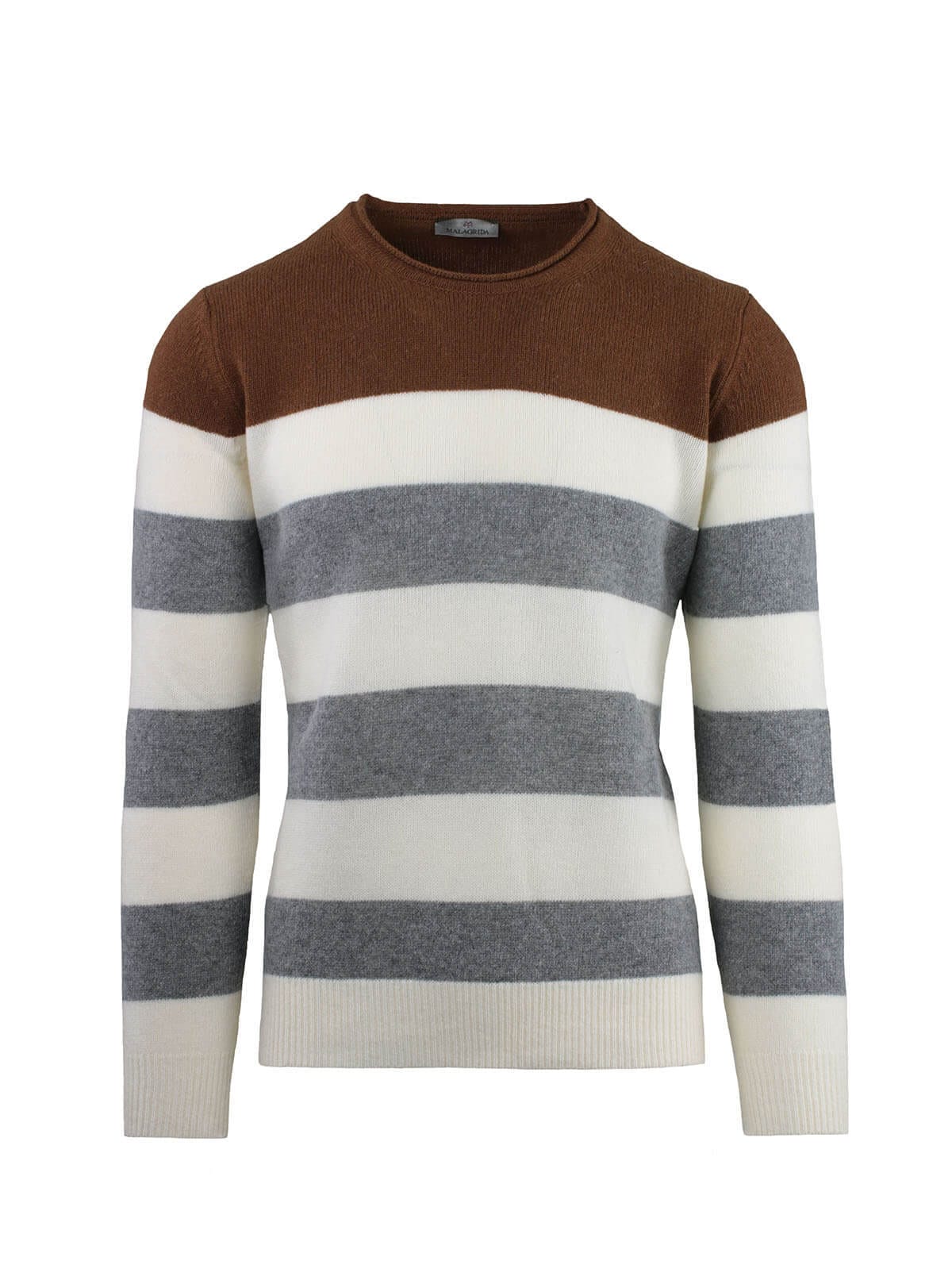 STRIPED CREW NECK