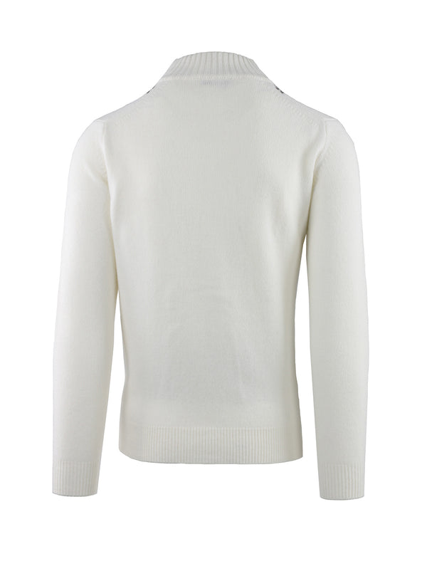 GIACCA CON ZIP E DIAMANTI MOULINÉ