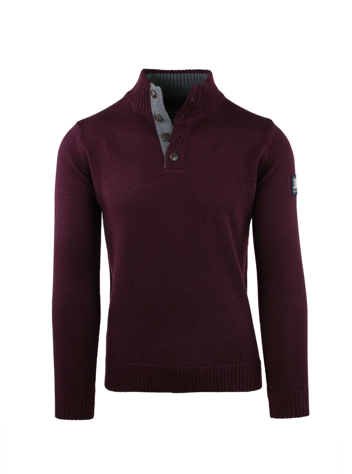 SHAVED WOLF WITH BUTTONS