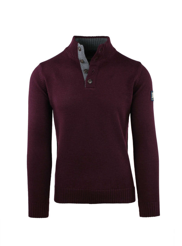 SHAVED WOLF WITH BUTTONS