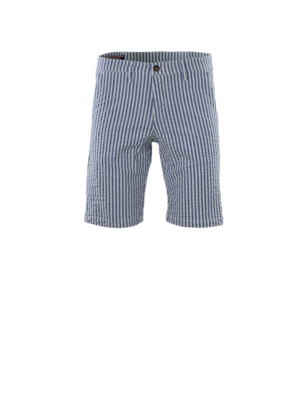 STRIPED SEERSUCKER BERMUDA