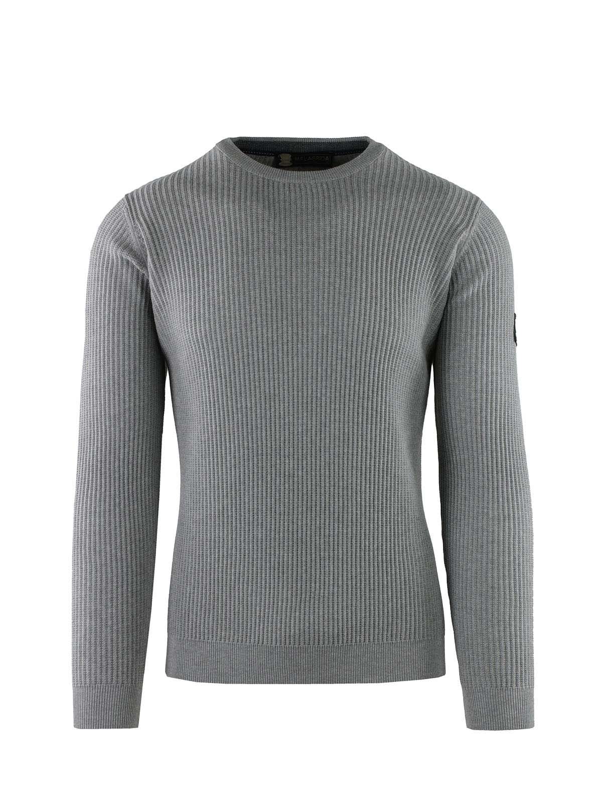 ENGLISH RIBBED CREW NECK