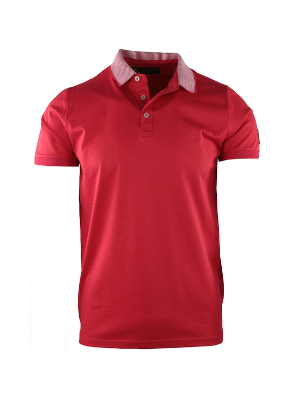 POLO COLLO RIGHE VERTICALI