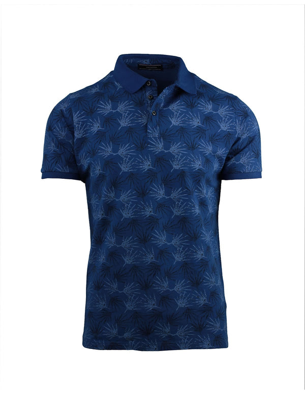 HAWAIIAN PRINT POLO