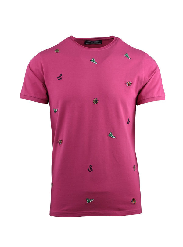 T-SHIRT CON RICAMINI