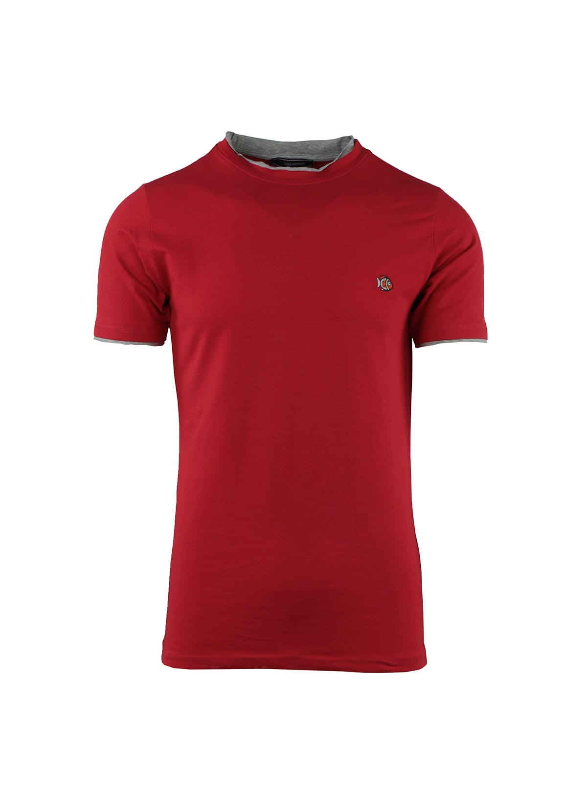 T-SHIRT MET CONTRASTDETAILS
