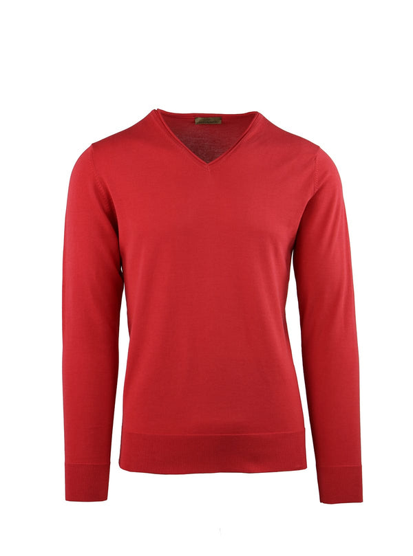 V-NECK CREPE STONE WASHED