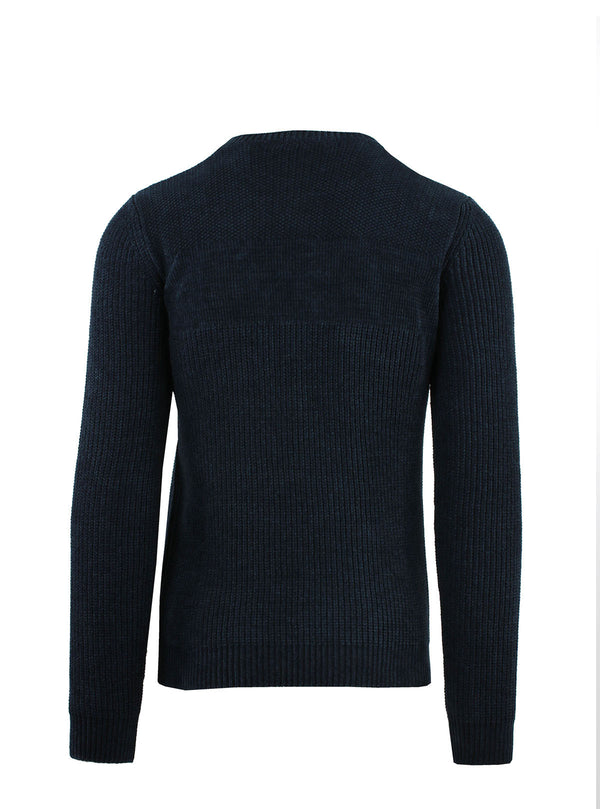 GEBREIDE VELVET RONDE HAL