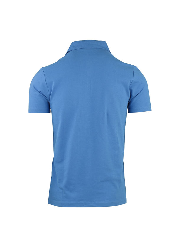 SHORT SLEEVE PIQUET POLO WITH FRENCH COLLAR