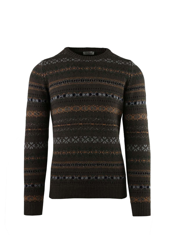 FAIR ISLE CREW NECK