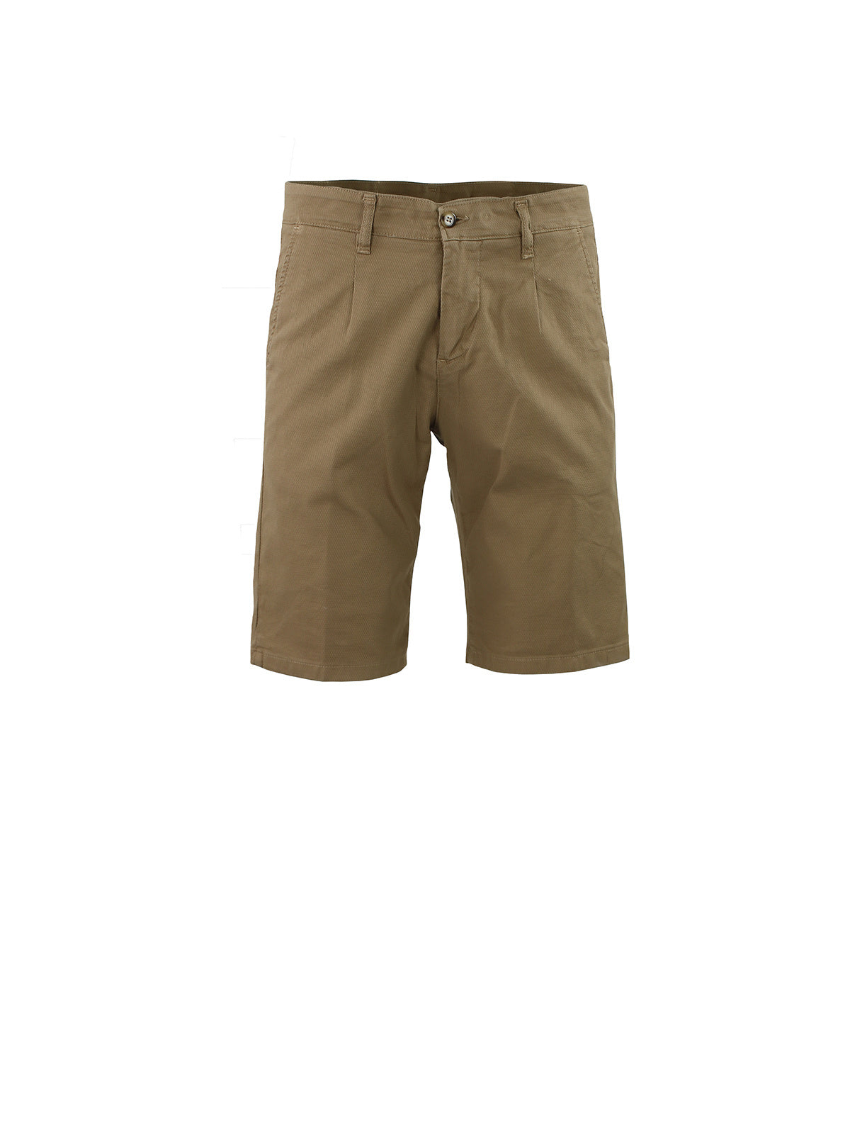 BERMUDA WITH DIAMOND PATTERN FABRIC