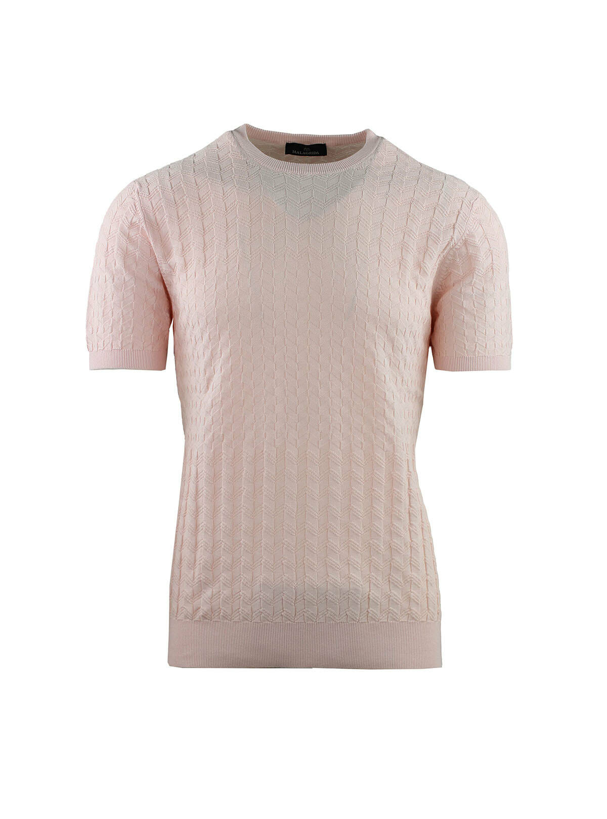 T-SHIRT À MANCHES COURTES AVEC TEXTURE DÉCALÉE