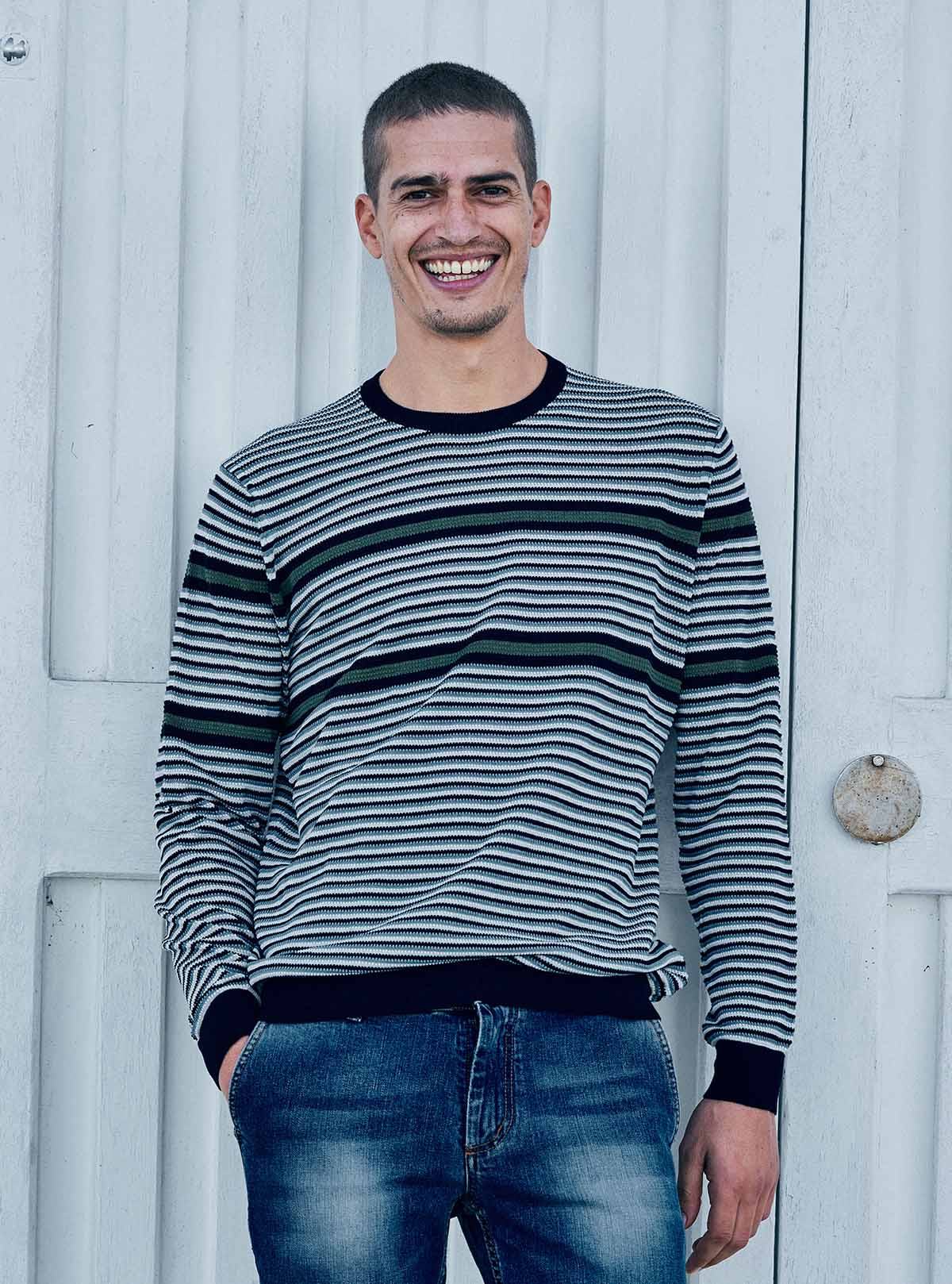 RIBBED WAFFLE NECKLACE