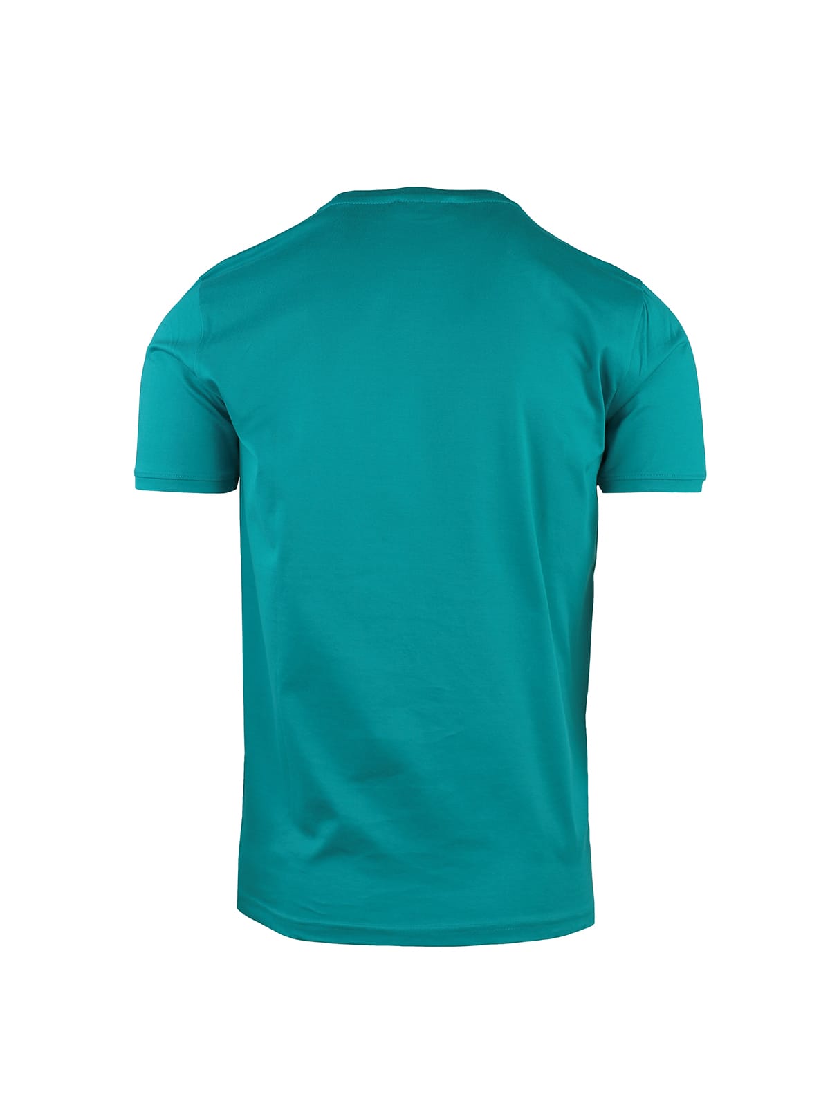 MERCEIZED COTTON SHORT SLEEVE CREW NECK