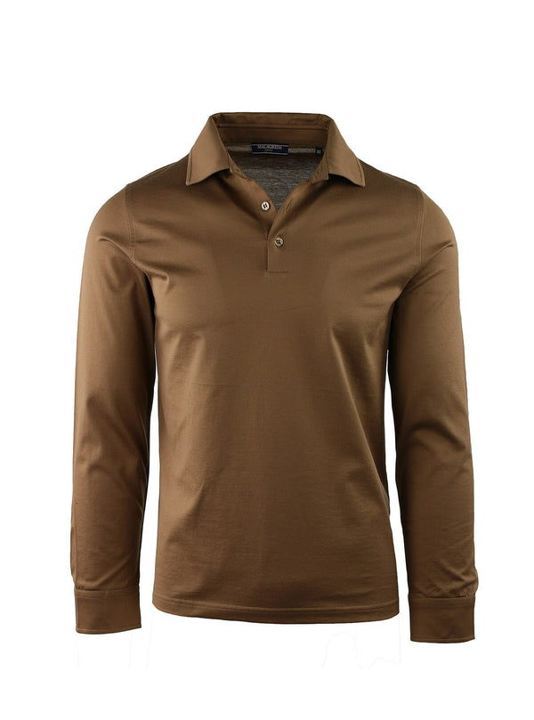 LONG SLEEVE POLO SHIRT