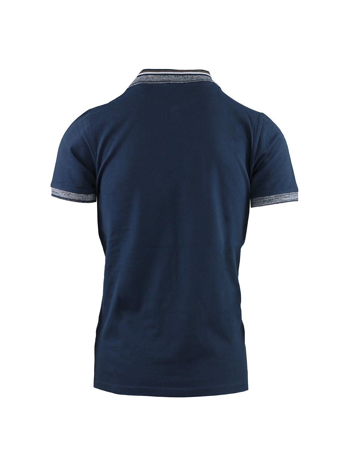 POLO WITH MOULINÉ TRIMMINGS