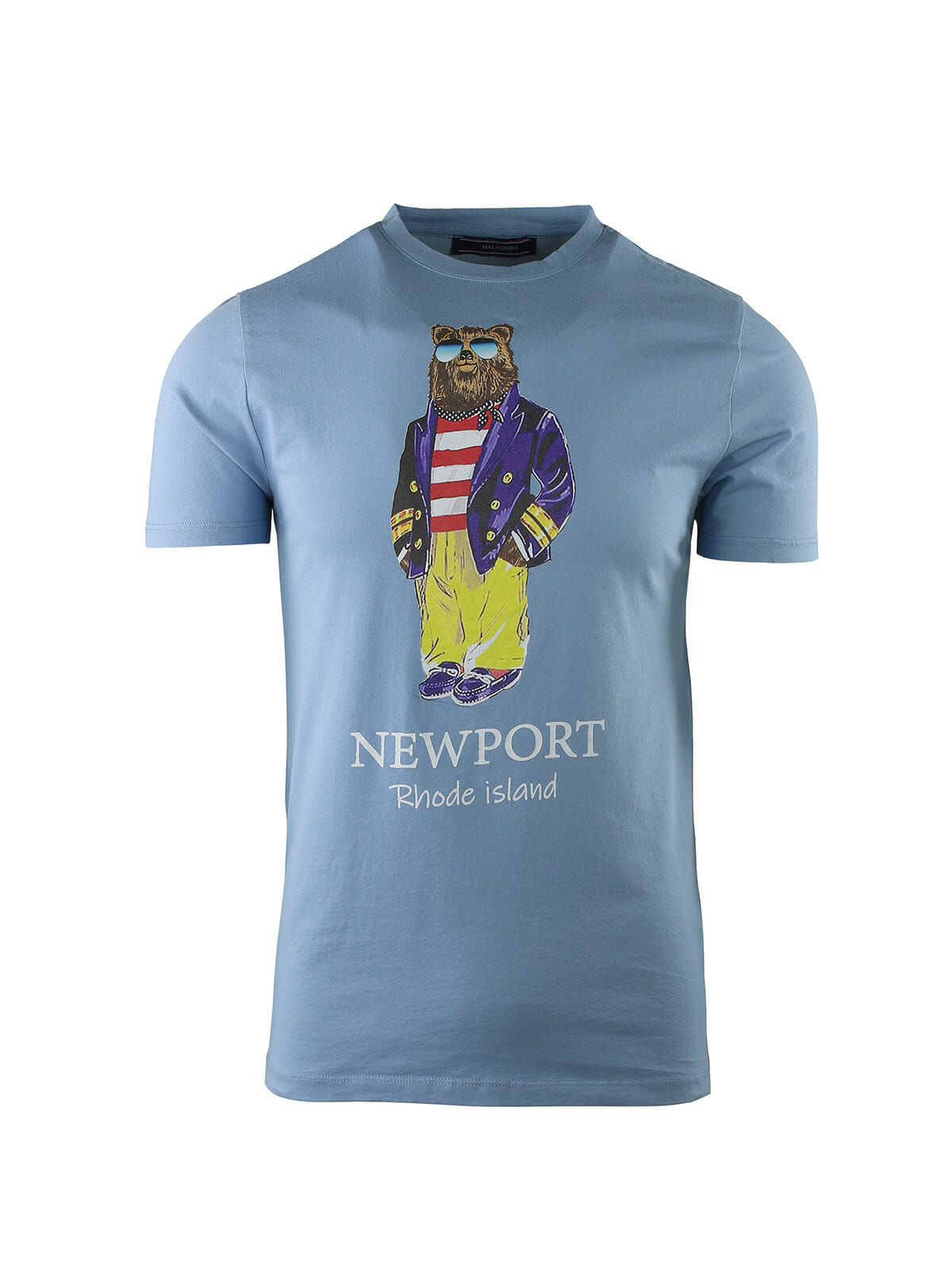 JERSEY T-SHIRT WITH BEAR PRINT AND BLAZER