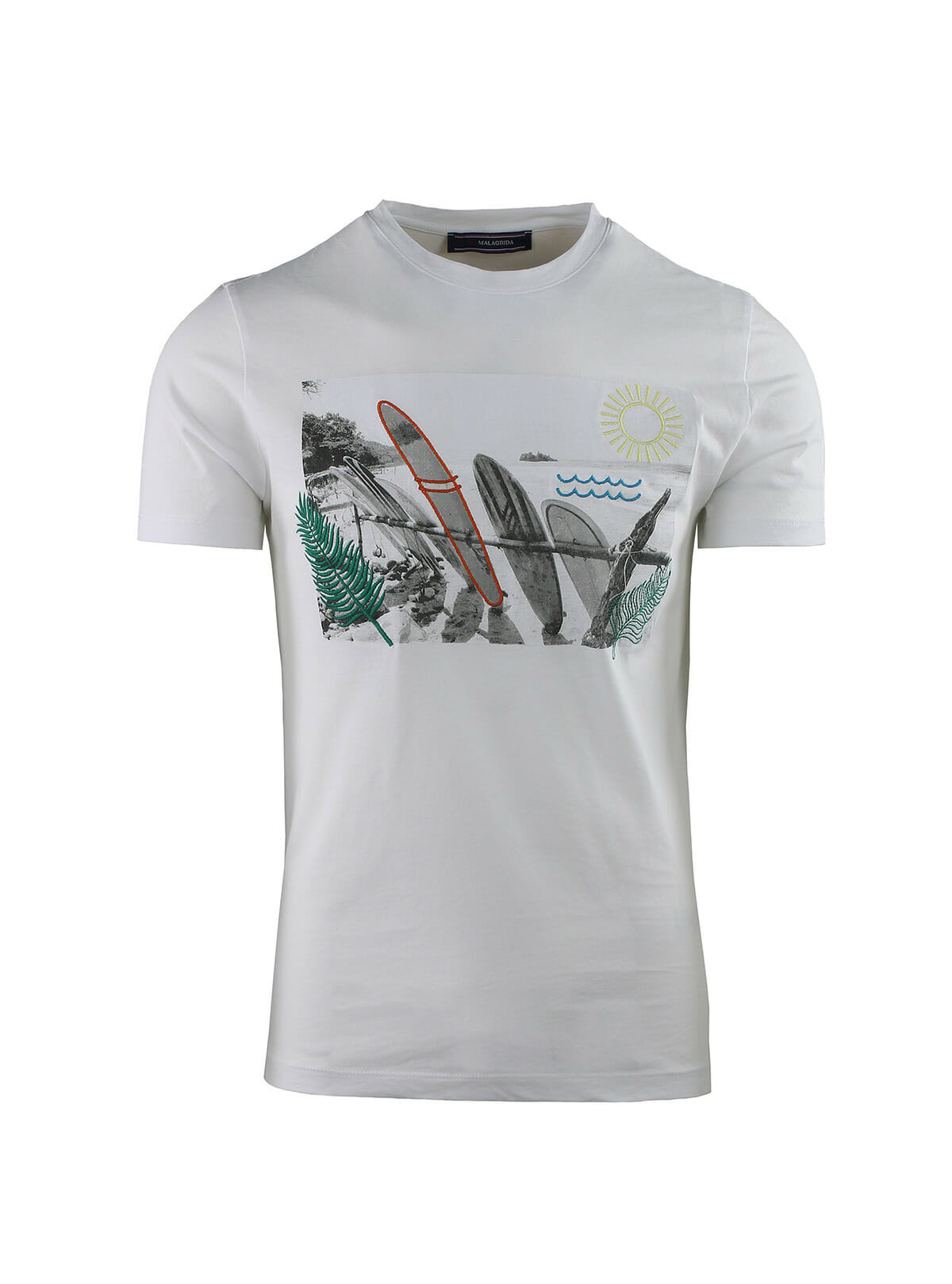 T-SHIRT WITH SURF PRINT