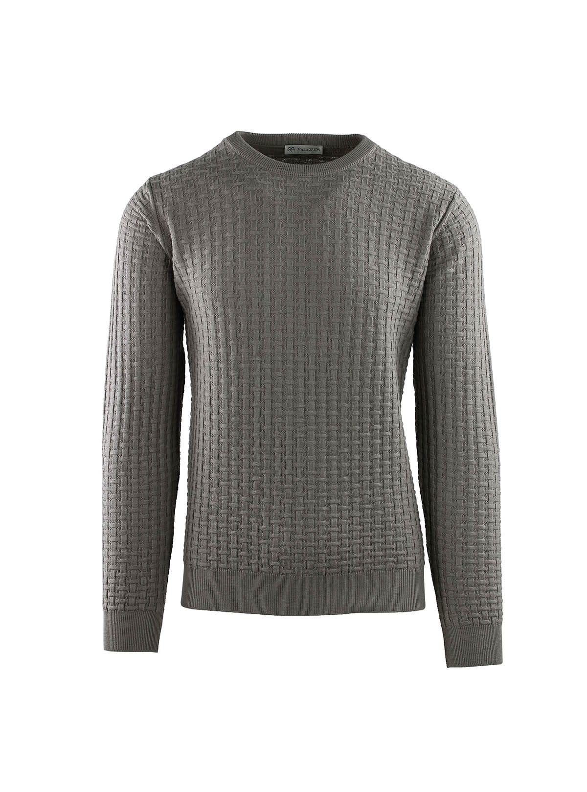 RIBBED CREW NECK LINKS