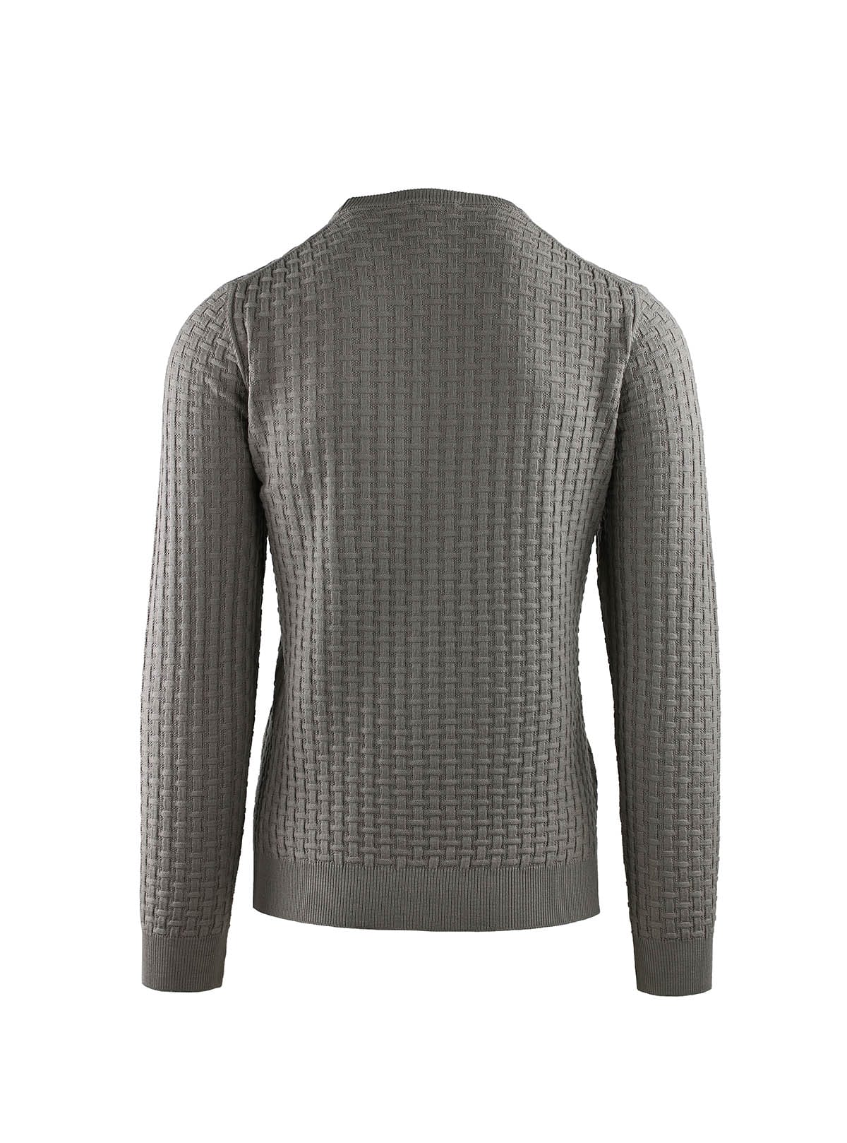 RIBBED CREW NECK LINKS