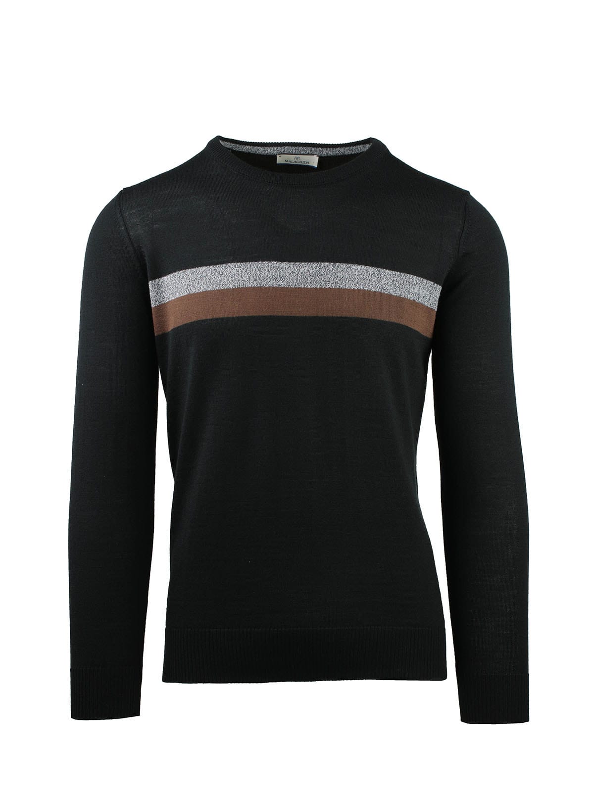 STRIPED CREW NECK