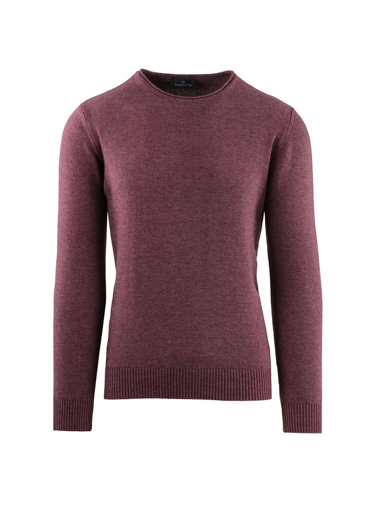 STONE WASHED CREW NECK