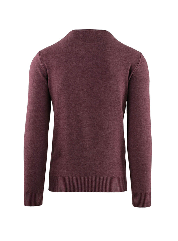 STONE WASHED CREW NECK