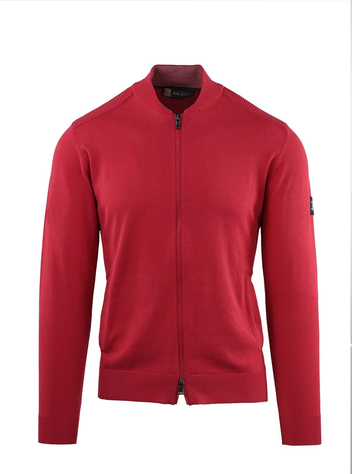 BOMBER WITH SHOULDER PADS